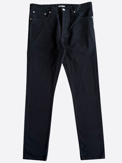 Dior Black Denim Slim Jeans