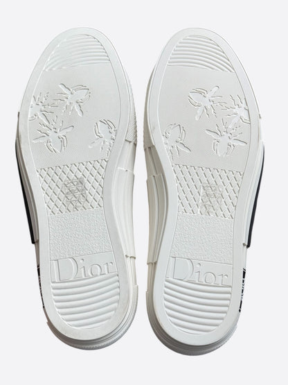 Dior Beige Macrame Oblique B23 High Top Sneakers