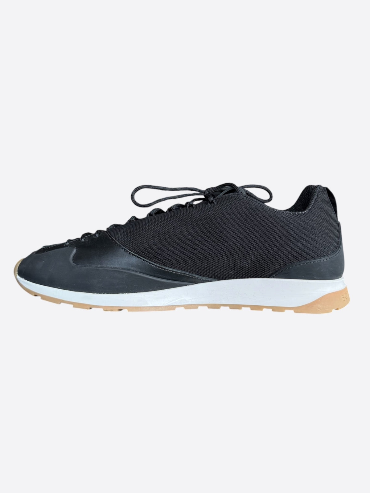 Bottega Veneta Black Scar Tex Sneakers