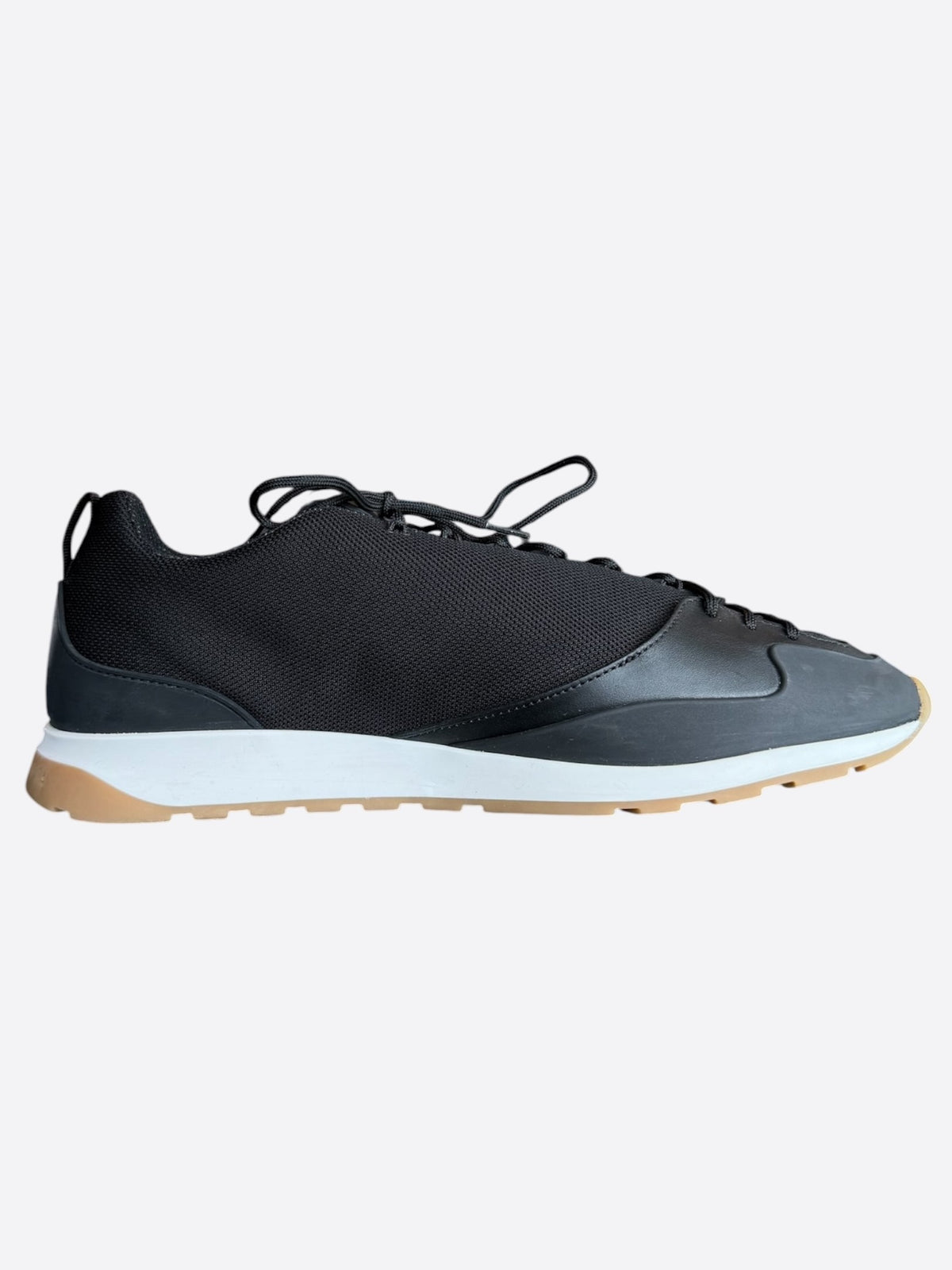 Bottega Veneta Black Scar Tex Sneakers