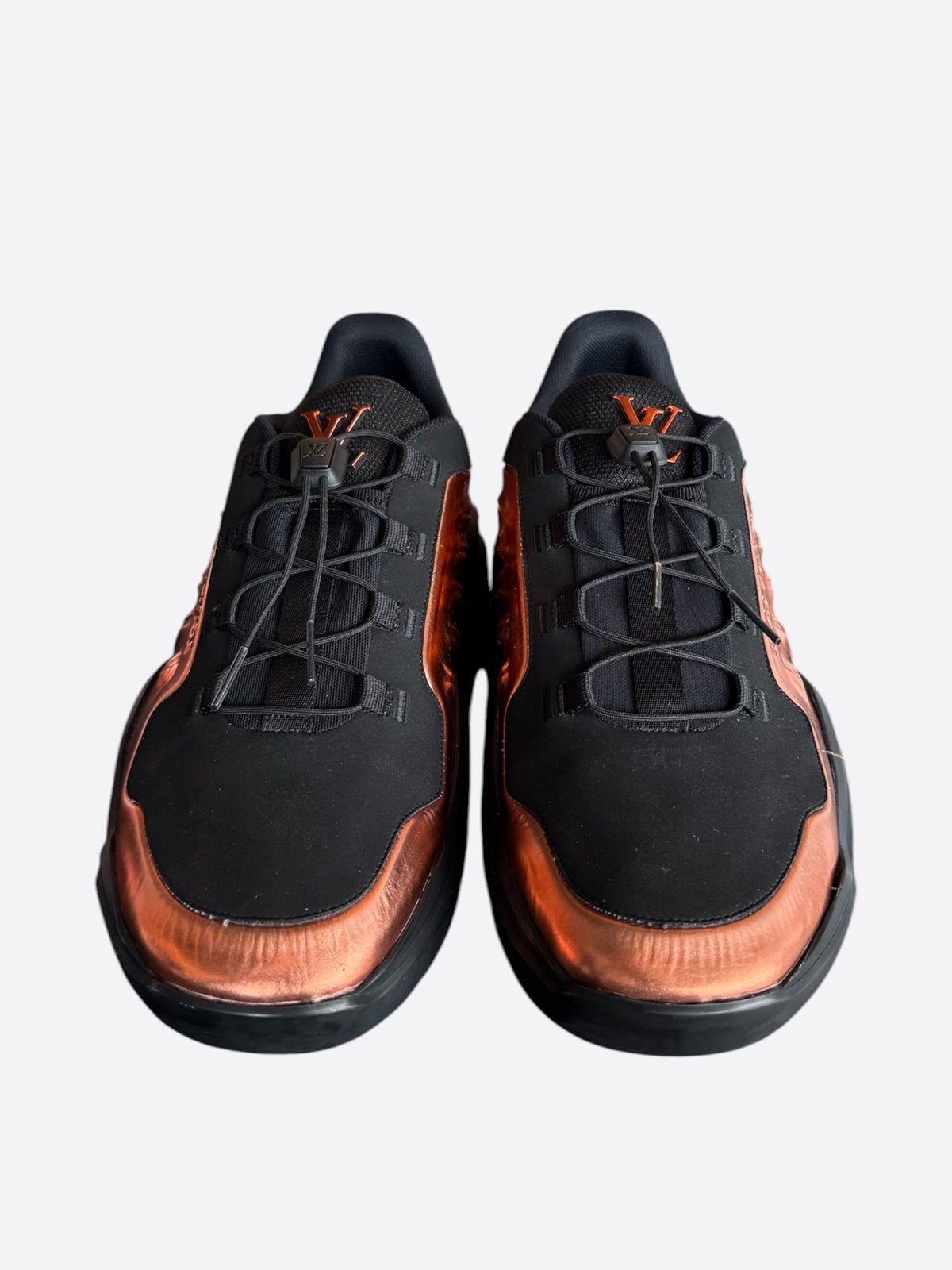 Louis Vuitton Black & Bronze Millenium Sneaker