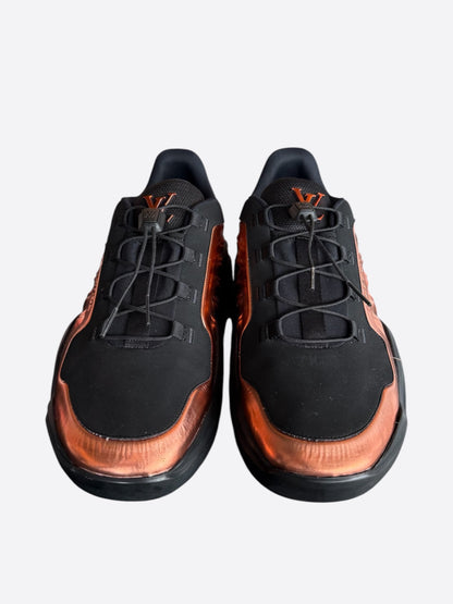 Louis Vuitton Black & Bronze Millenium Sneaker