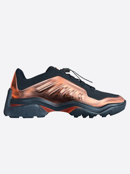Louis Vuitton Black & Bronze Millenium Sneaker