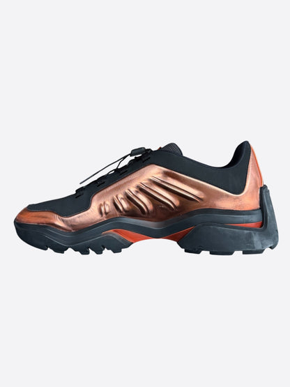 Louis Vuitton Black & Bronze Millenium Sneaker