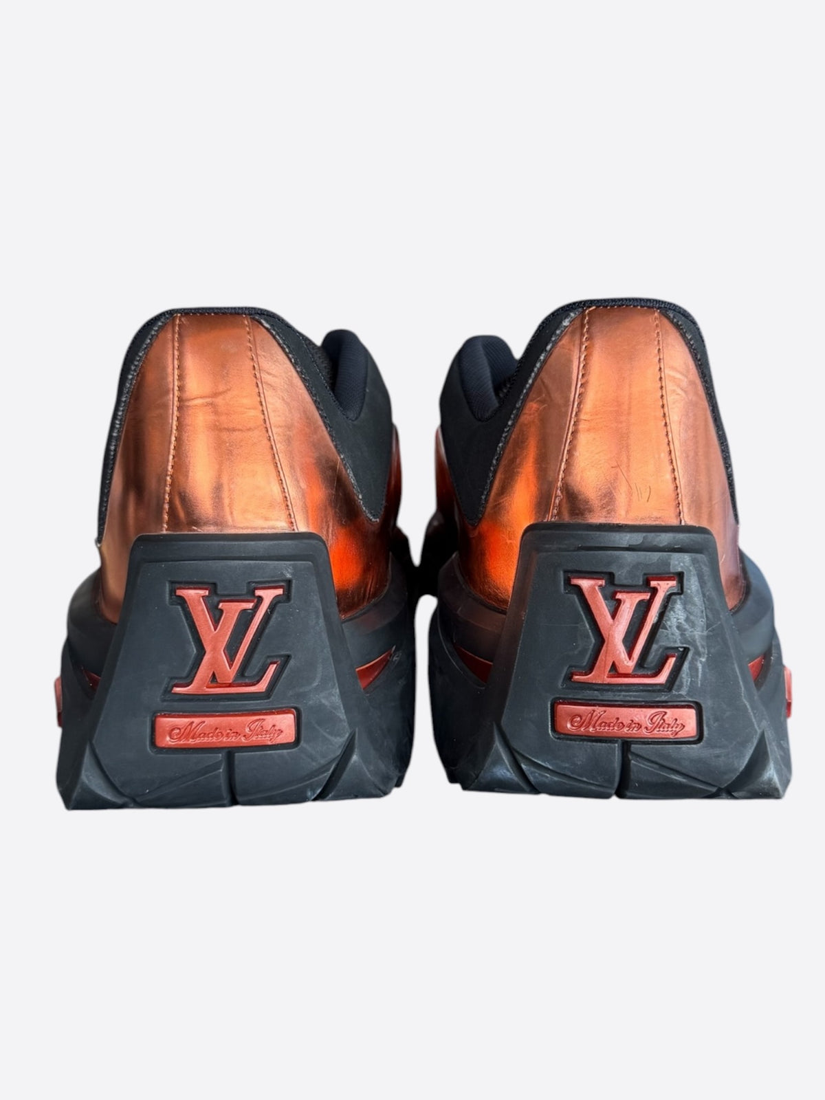 Louis Vuitton Black & Bronze Millenium Sneaker