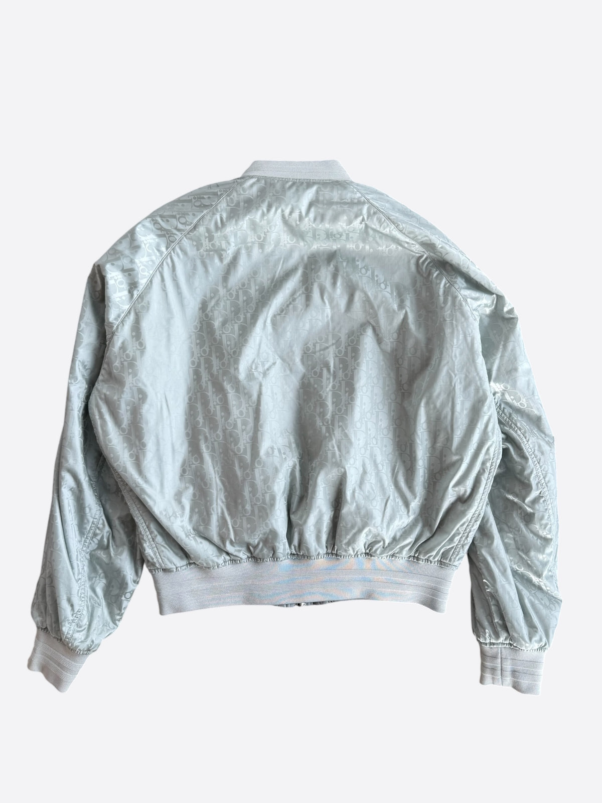 Dior Silver Oblique Reversible Bomber Jacket