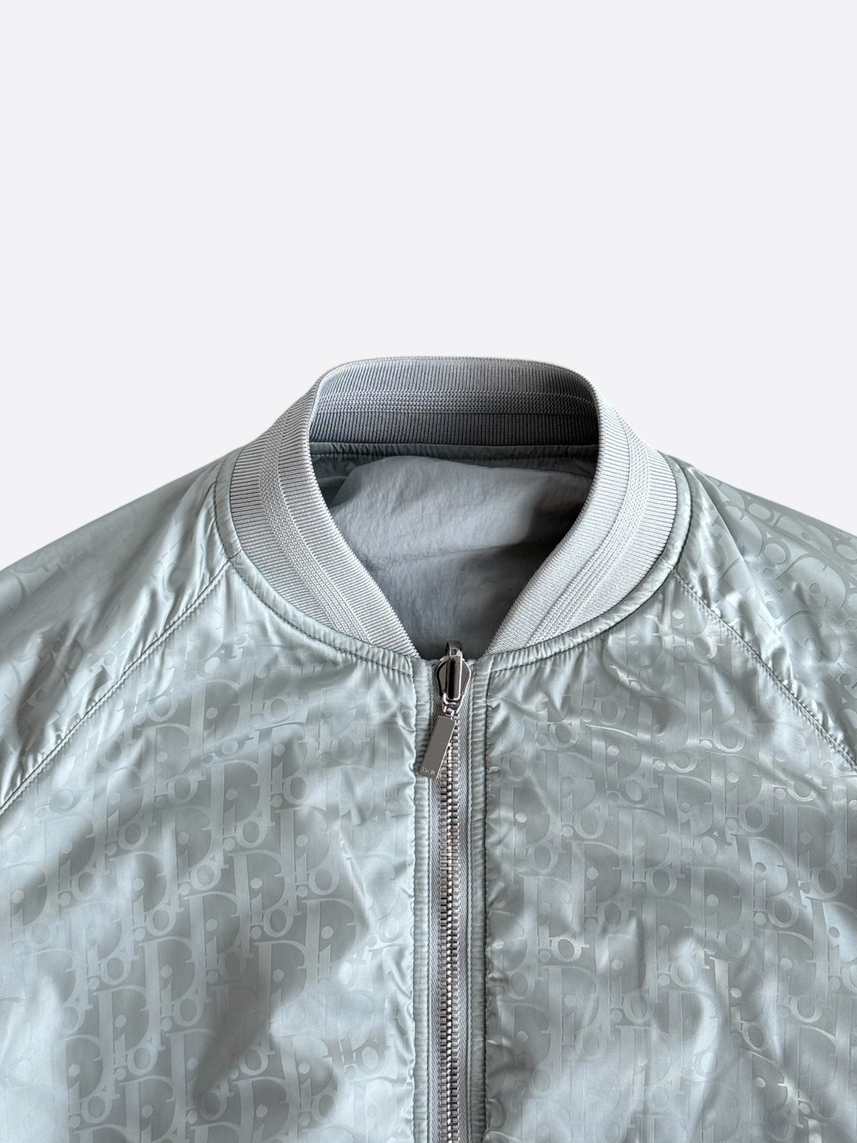 Dior Silver Oblique Reversible Bomber Jacket