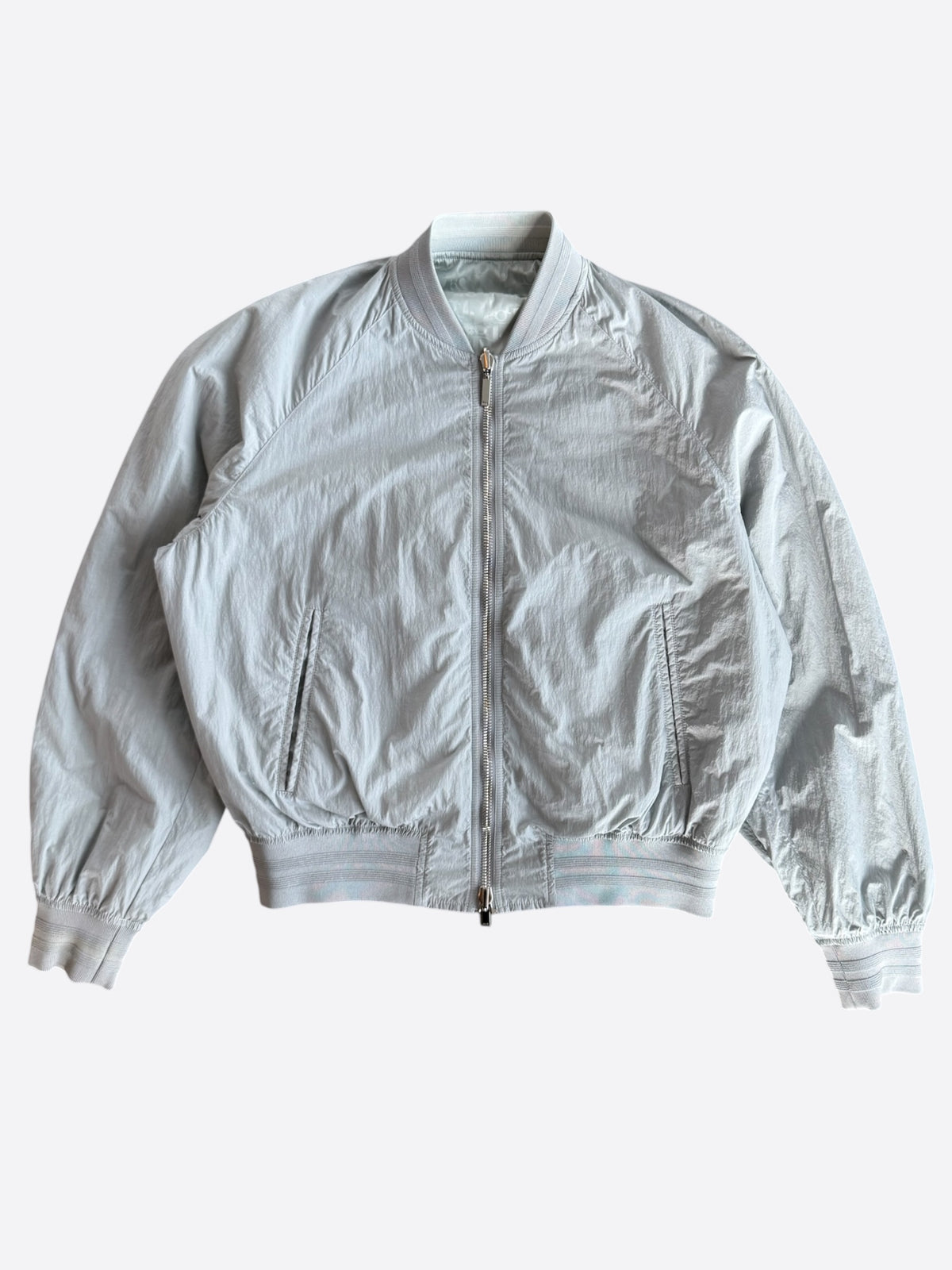 Dior Silver Oblique Reversible Bomber Jacket