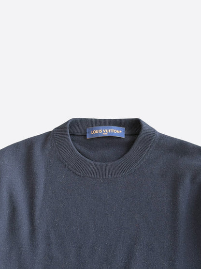 Louis Vuitton Navy & Blue Monogram Sweater