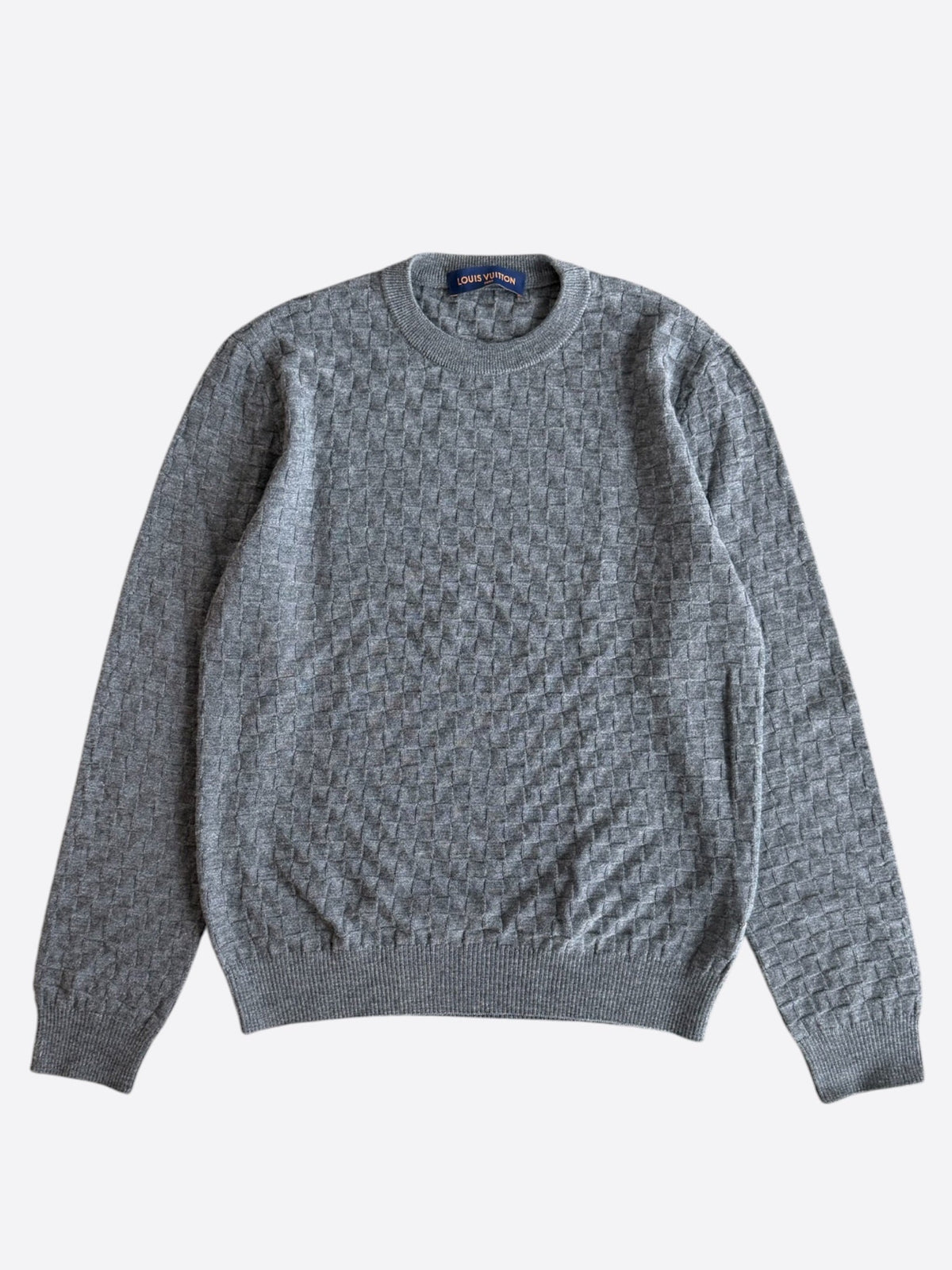 Louis Vuitton Grey Damier Sweater