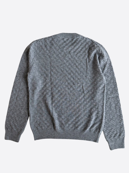 Louis Vuitton Grey Damier Sweater