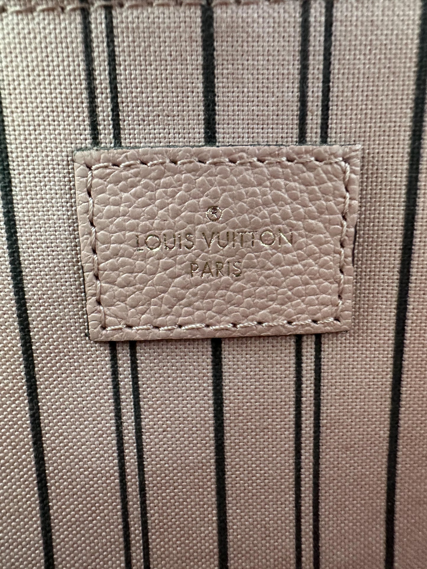 Louis Vuitton Pink Monogram Empreinte Pochette Metis