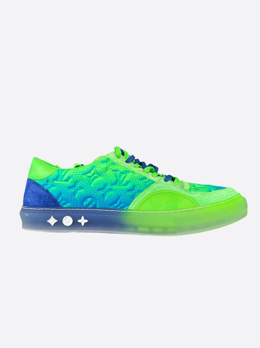 Louis Vuitton Green Illusion Monogram Ollie Sneakers