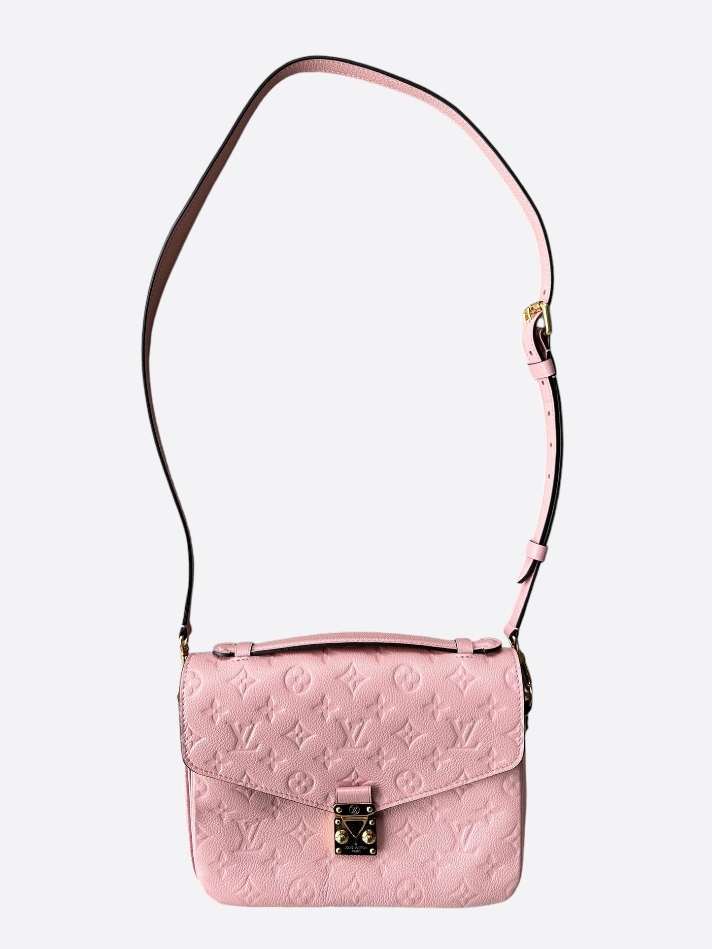 Louis Vuitton Pink Monogram Empreinte Pochette Metis