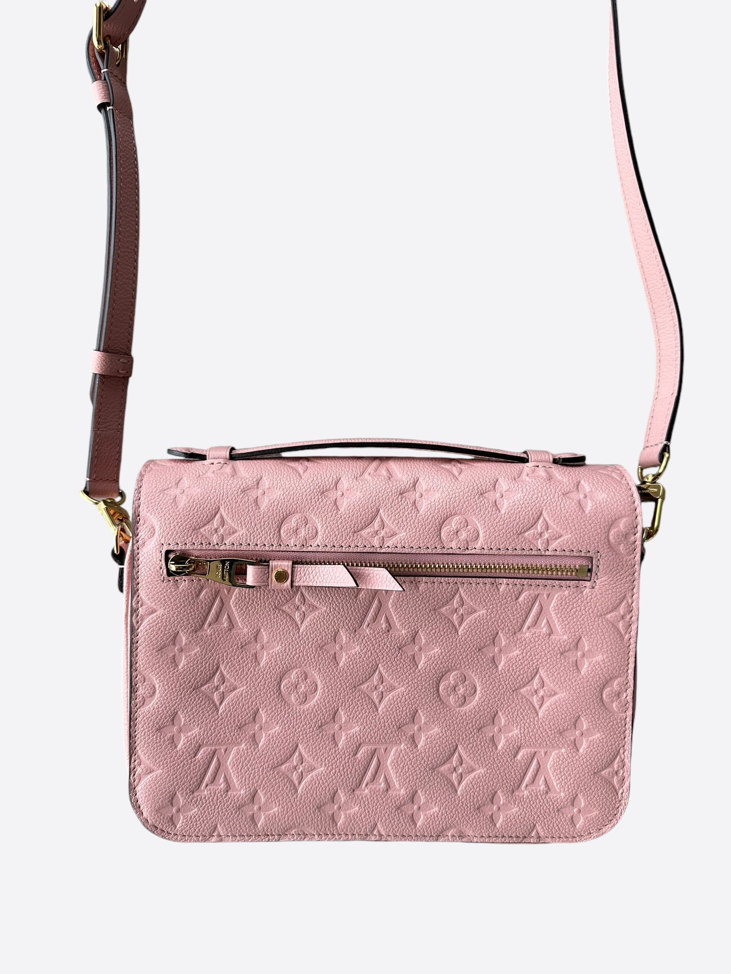 Louis Vuitton Pink Monogram Empreinte Pochette Metis