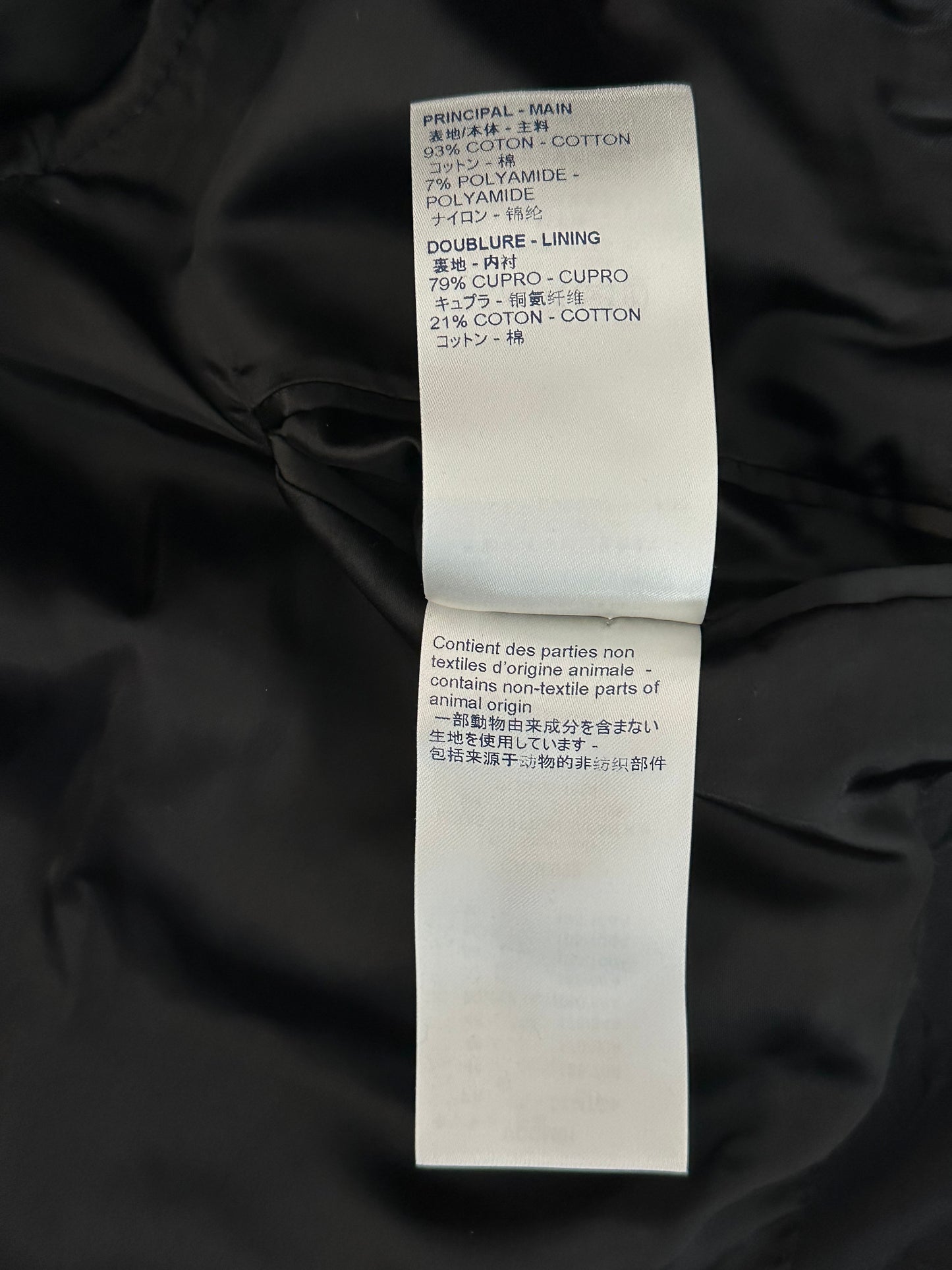 Louis Vuitton Black Monogram Blazer Jacket
