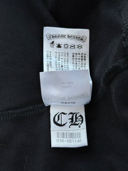 Chrome Hearts Matty Boy Black Sick Heart Women's Bike Shorts