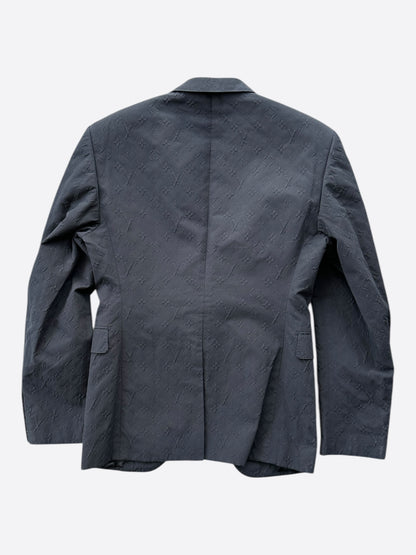 Louis Vuitton Black Monogram Blazer Jacket