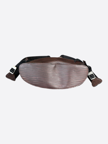 Louis Vuitton Brown EPI Christopher Backpack