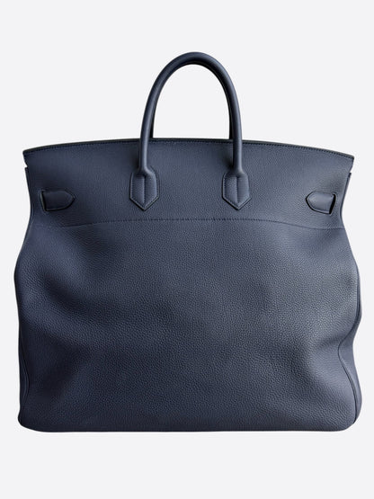 Hermes Bleu Nuit Togo & Palladium Hardware HAC Birkin 40