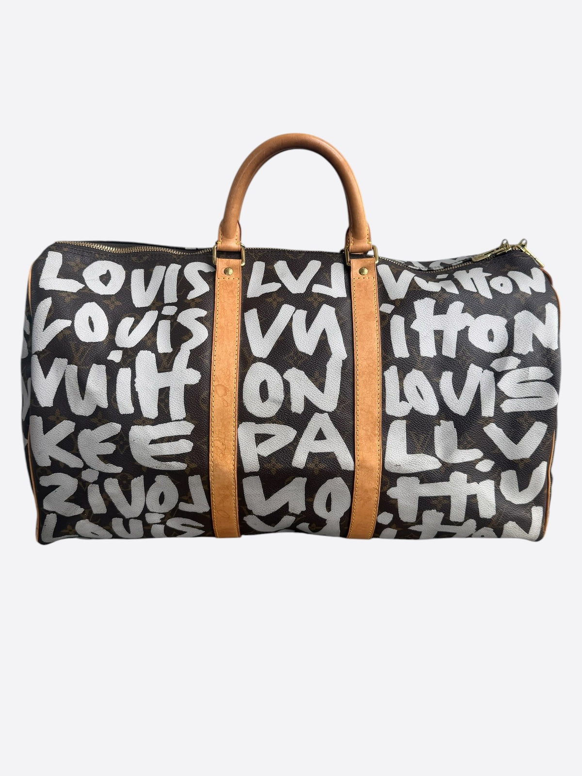 Louis Vuitton Stephen Sprouse Brown Monogram Keepall 50