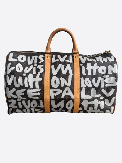 Louis Vuitton Stephen Sprouse Brown Monogram Keepall 50