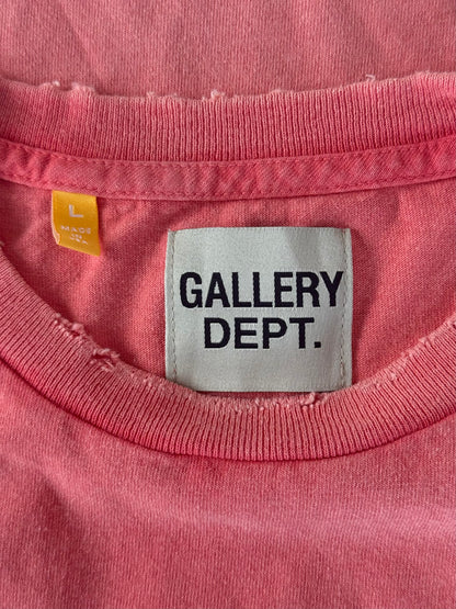 Gallery Dept Vintage Red Distressed T-Shirt