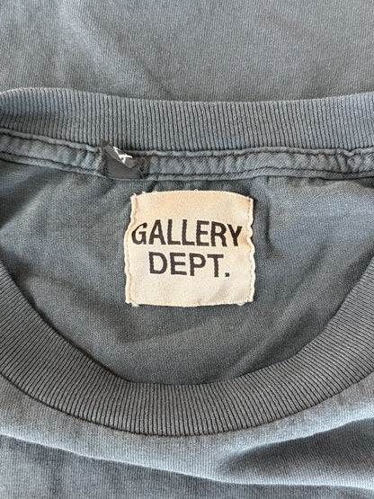 Gallery Dept Faded Black & Red Logo T-Shirt