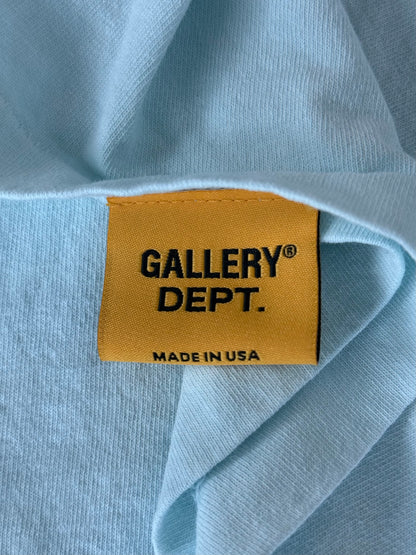 Gallery Dept Baby Blue & Black Souvenir Logo T-Shirt