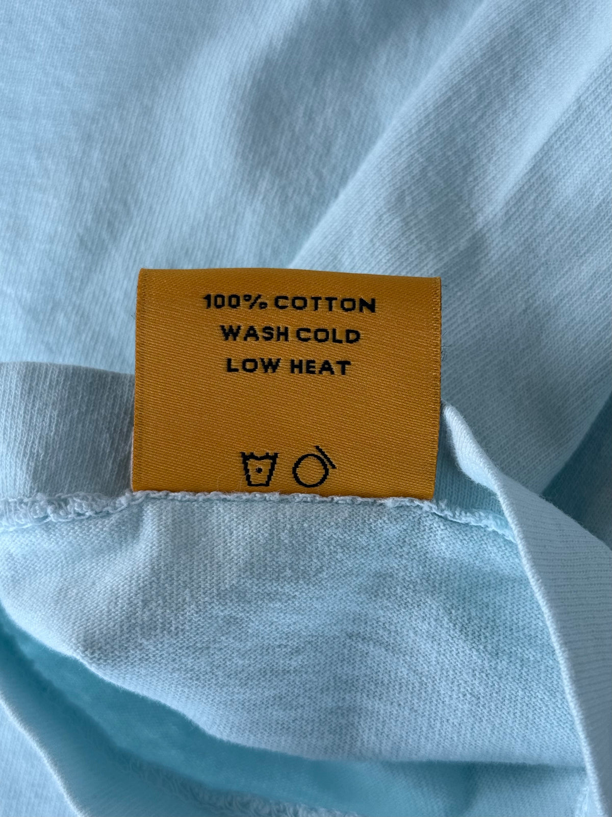 Gallery Dept Baby Blue & Black Souvenir Logo T-Shirt