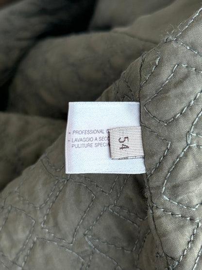 Bottega Veneta Brown Leather Intrecciato Jacket