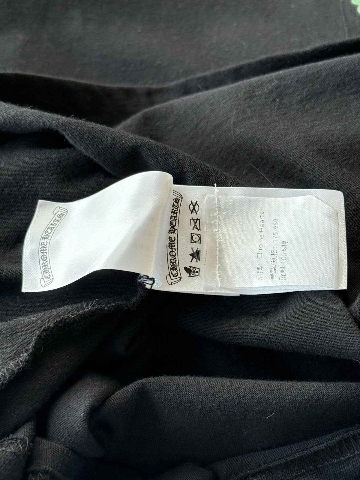 Chrome Hearts Black Camouflage Horseshoe Logo Longsleeve T-Shirt