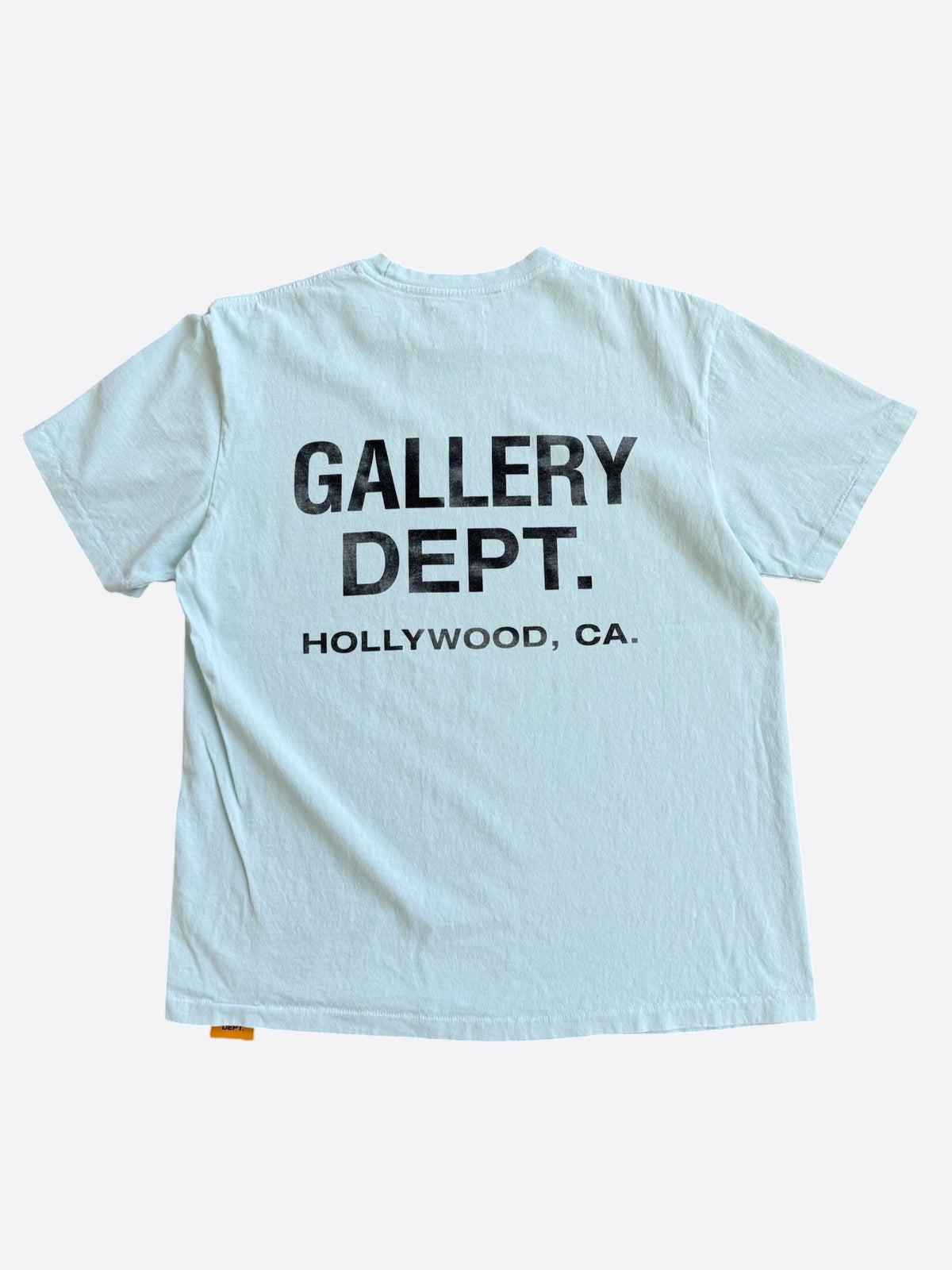 Gallery Dept Baby Blue & Black Souvenir Logo T-Shirt