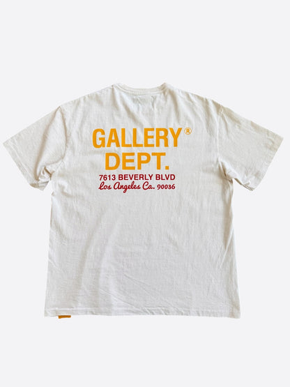 Gallery Dept White & Multicolor Venice Car Show Graphic T-Shirt