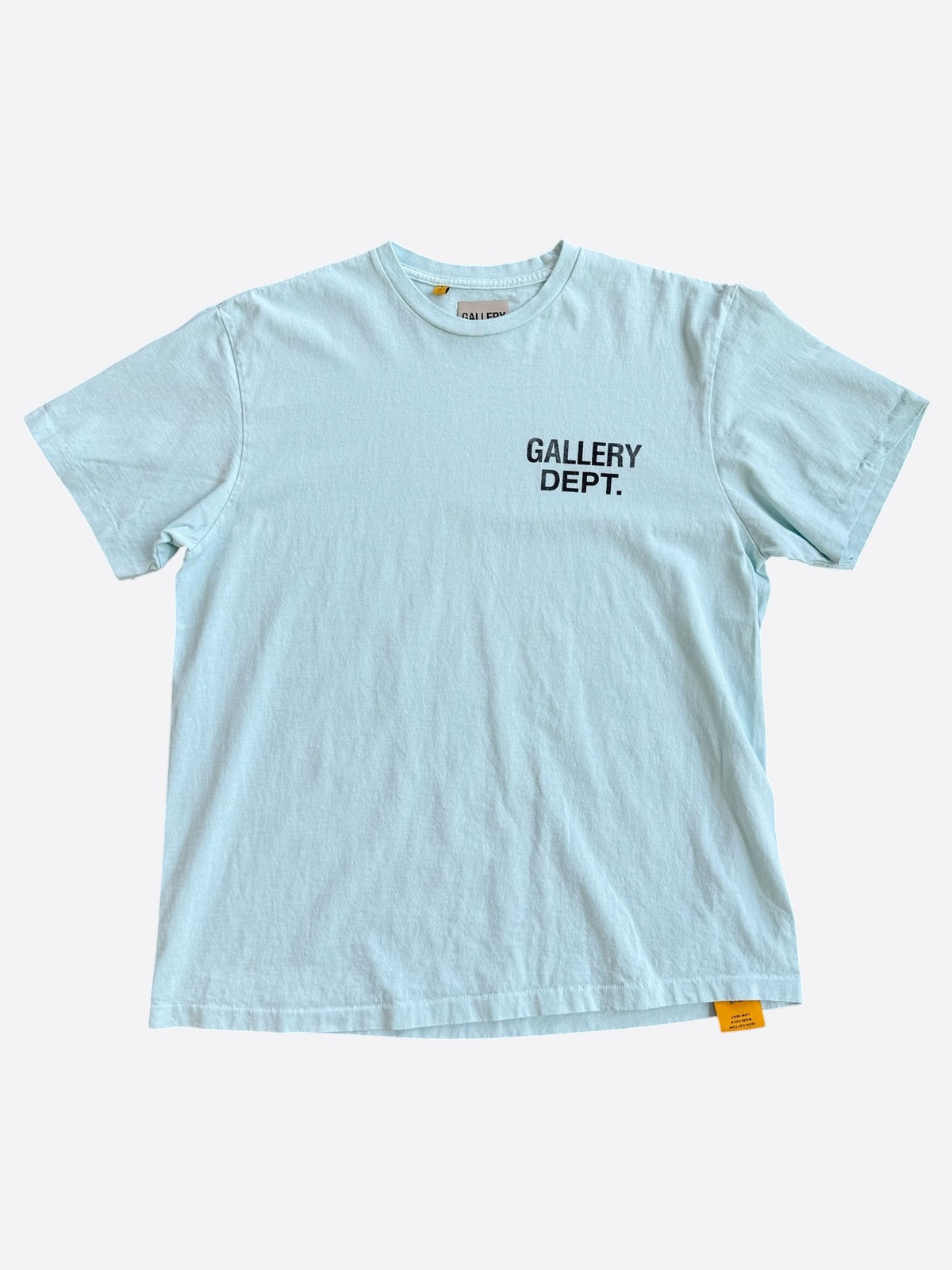 Gallery Dept Baby Blue & Black Souvenir Logo T-Shirt