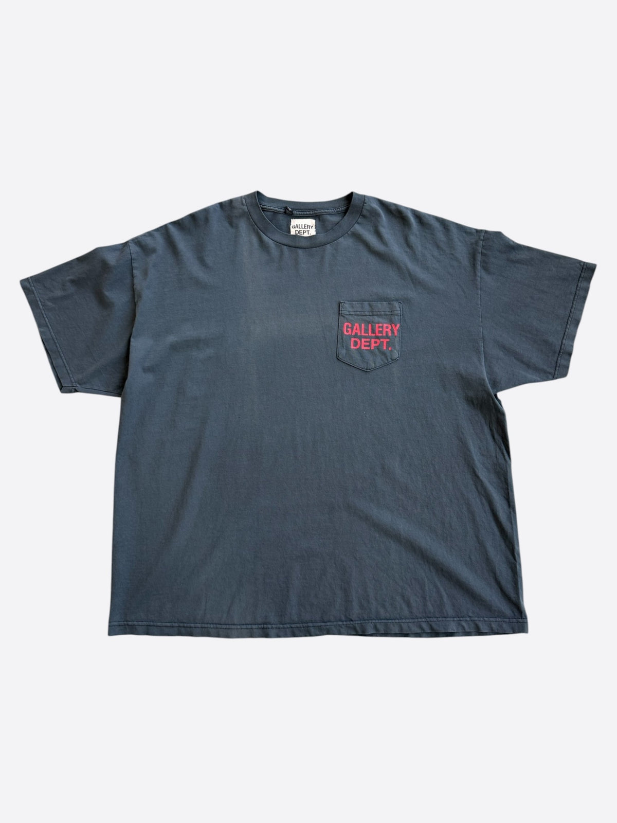 Gallery Dept Faded Black & Red Logo T-Shirt