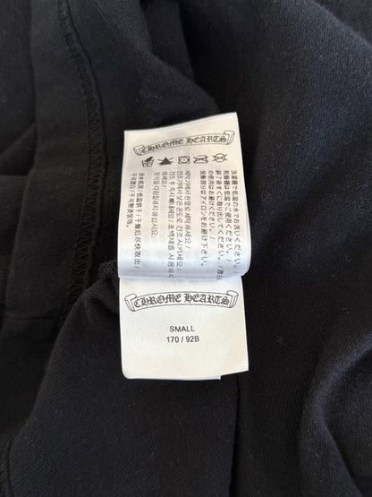 Chrome Hearts St. Barth Exclusive Black & White Scroll Logo T-Shirt