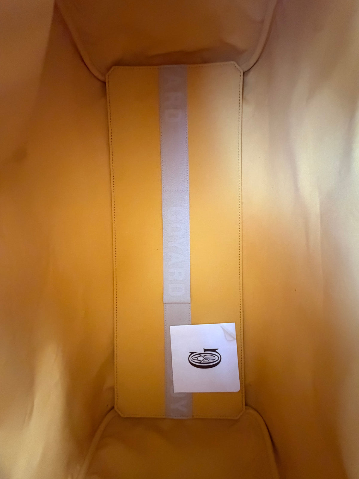 Goyard Orange Boston 45 Duffel Bag
