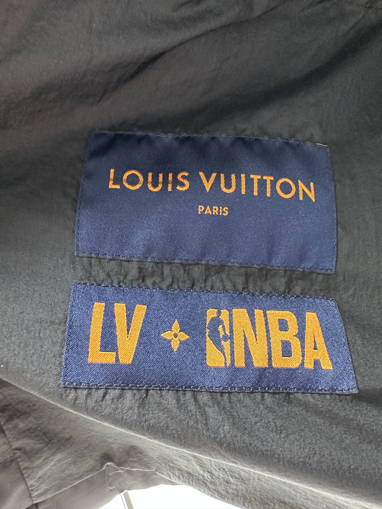 Louis Vuitton NBA Black Monogram Jacket