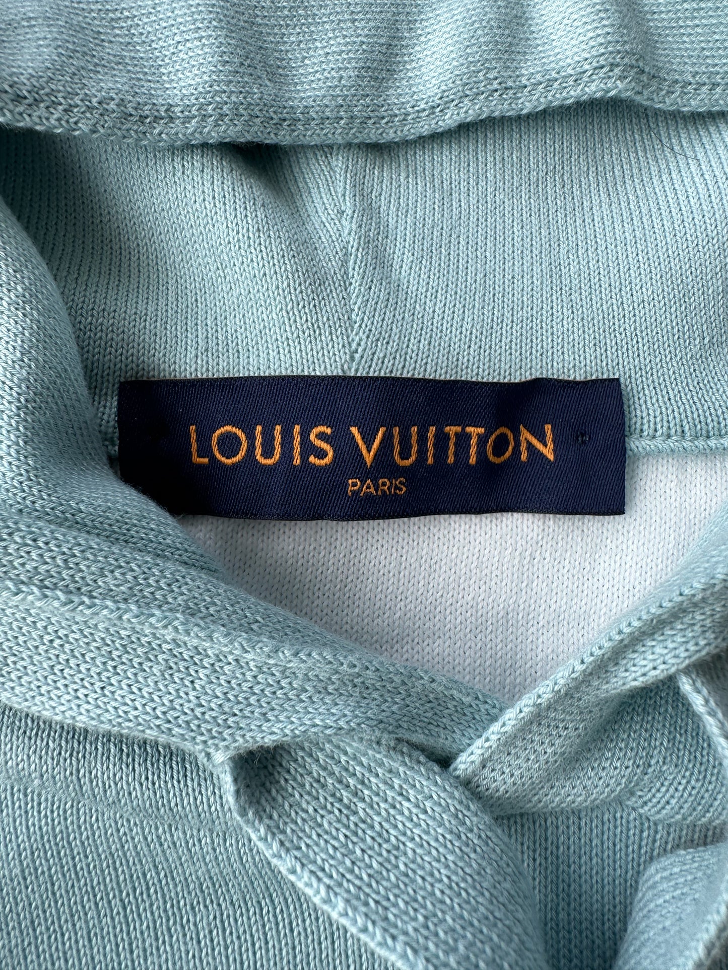 Louis Vuitton Blue & White Gradient Monogram Hoodie