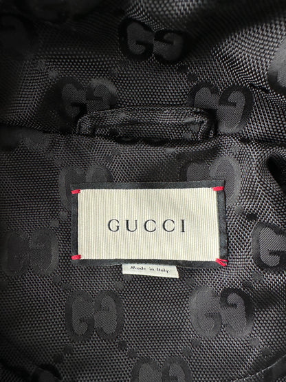 Gucci Black GG Monogram Off The Grid Windbreaker