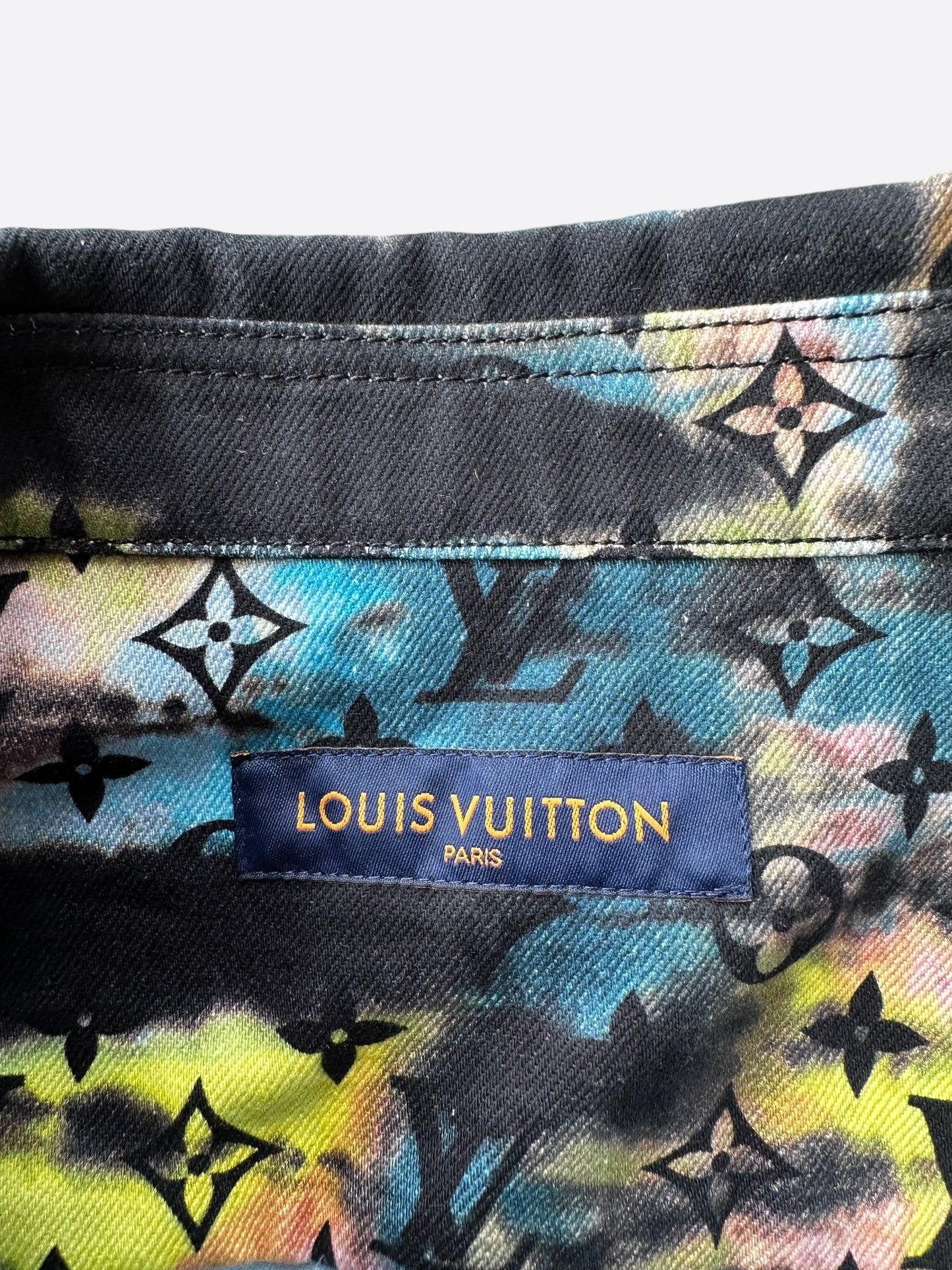 Louis Vuitton Multicolor Tie-Dye Monogram Overcoat