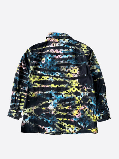 Louis Vuitton Multicolor Tie-Dye Monogram Overcoat