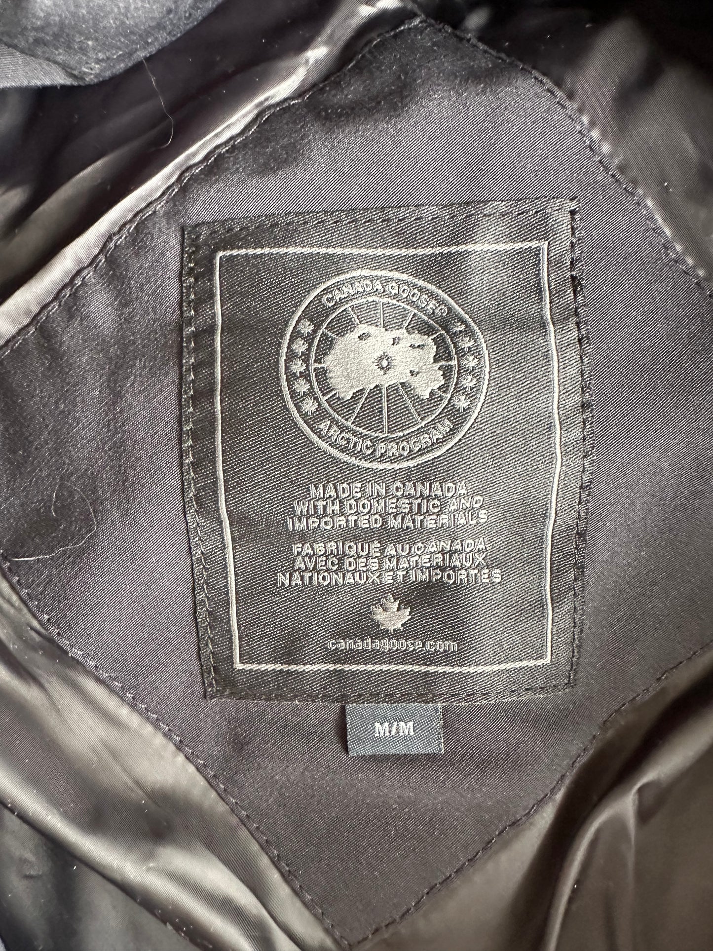 Canada Goose Navy Wyndham Black Label Men's Jacket