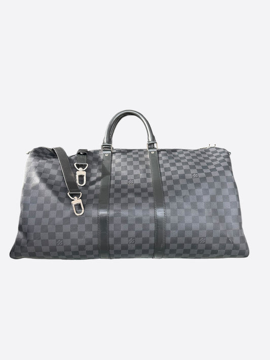 Louis Vuitton Damier Graphite Keepall 55