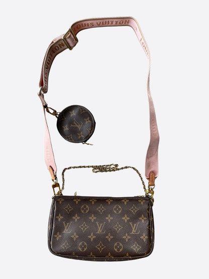 Louis Vuitton Brown Monogram Multi Pochette