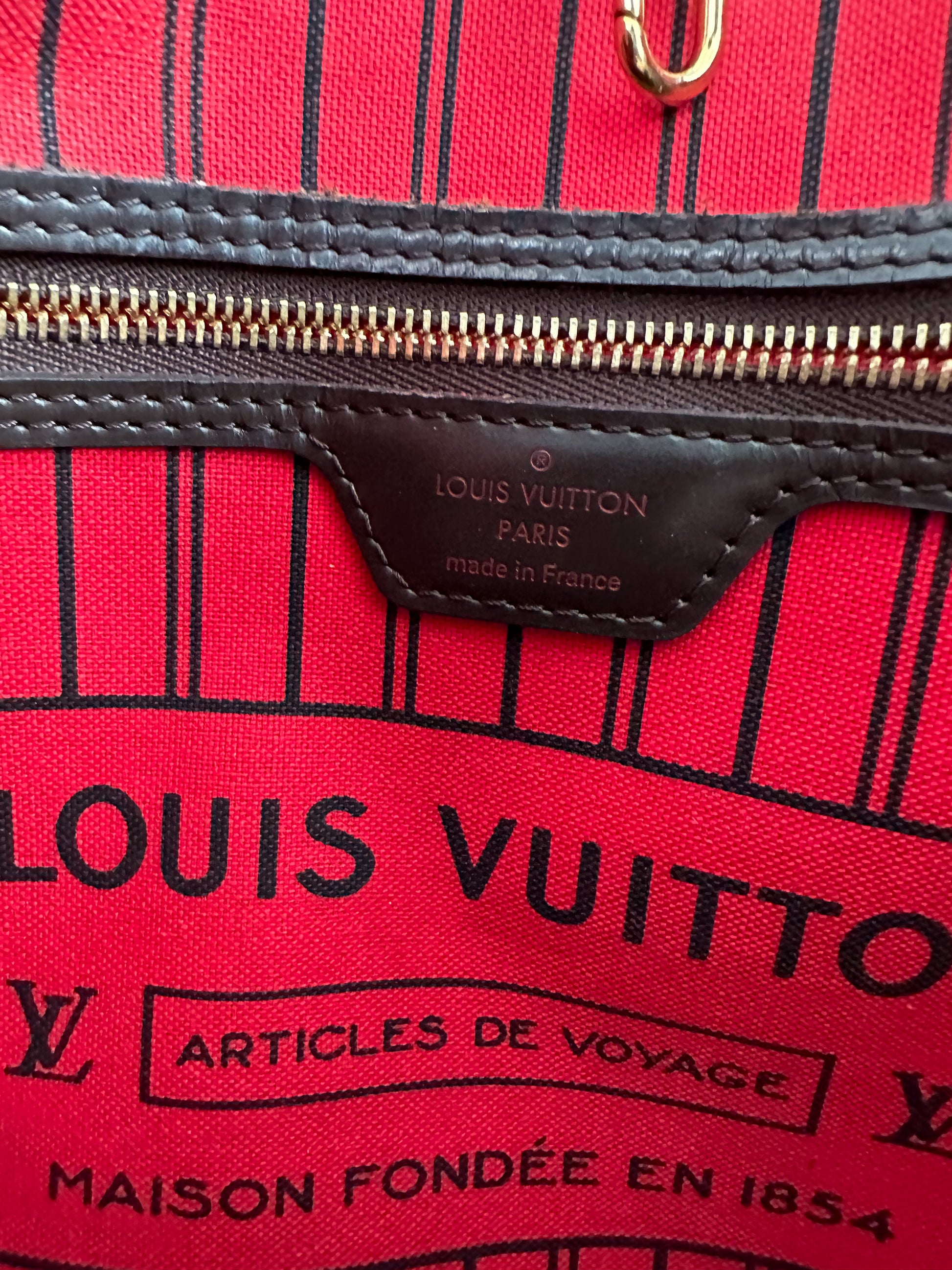 Louis Vuitton Damier Azur Neverfull MM – Savonches