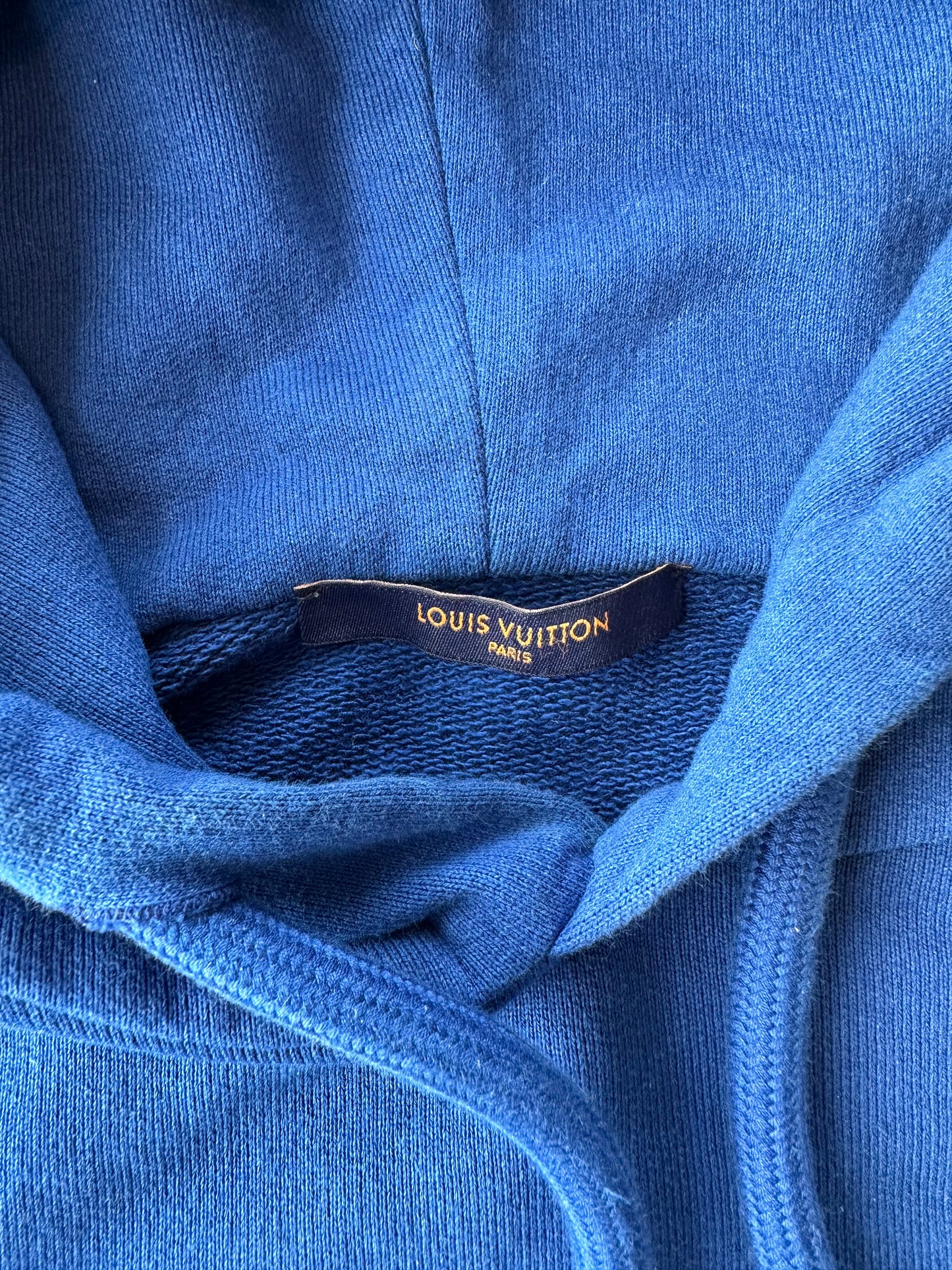 Louis Vuitton Blue Tie-Dye Hoodie