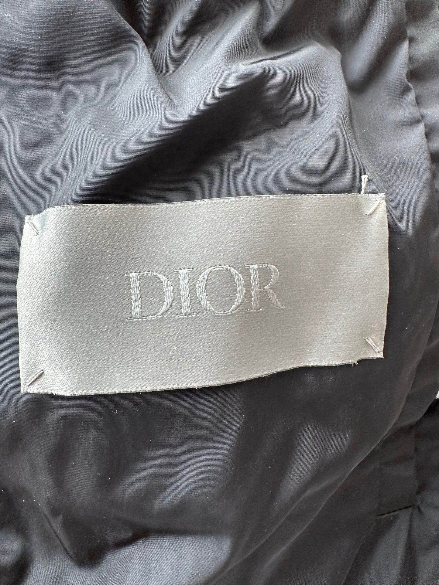 Dior Black Oblique Puffer Jacket