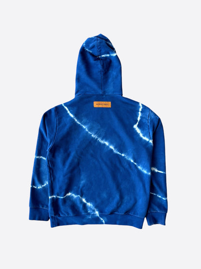 Louis Vuitton Blue Tie-Dye Hoodie